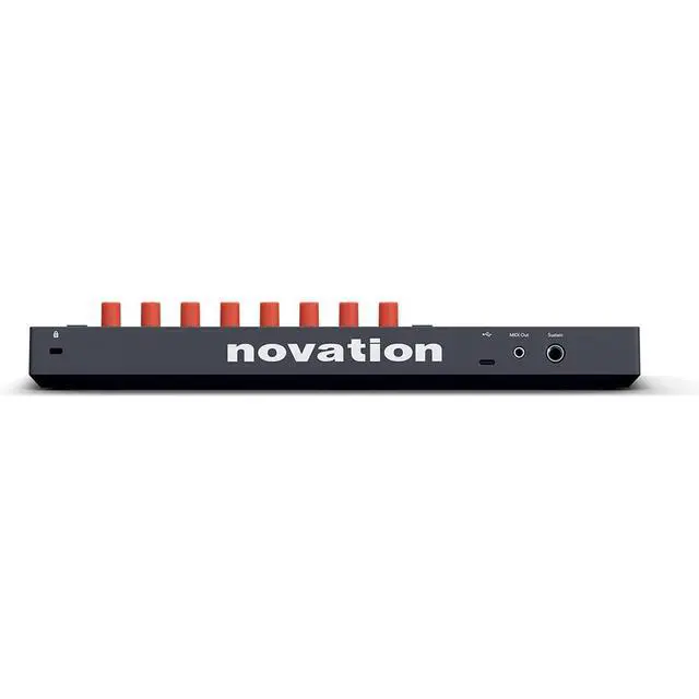 Alt view image 4 of 7 - Novation FLkey 2 Mini 25 25-Mini-Key MIDI Controller Keyboard for FL Studio Beginners. Make Beats with USB, Pitch & Mod Strips, 16 Drum Pads, and Arpeggiator Inc. 6 Months of FL Studio