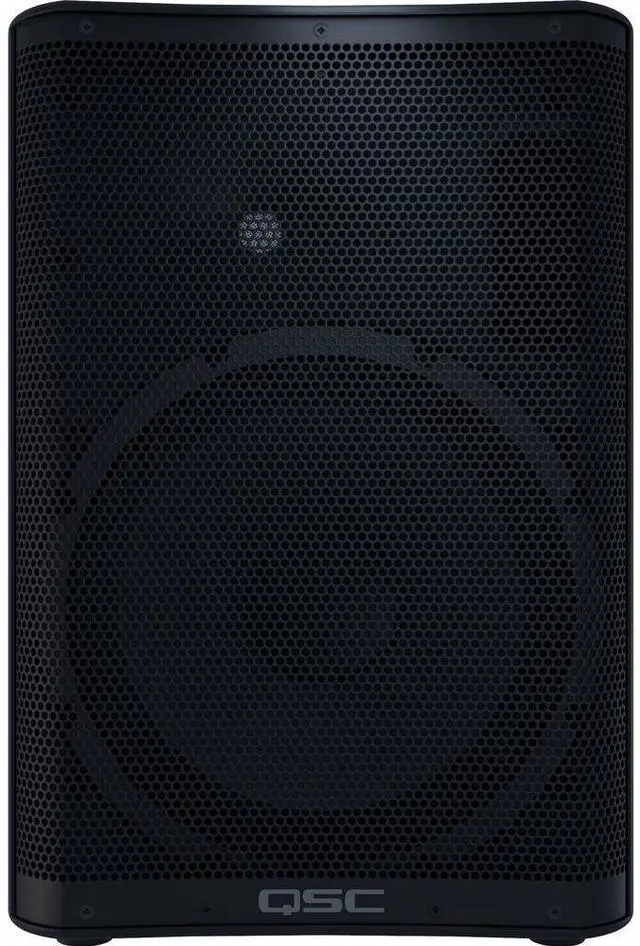 Alt view image 2 of 5 - QSC CP12 Two-Way 12" 1000W Compact Powered Loudspeaker with DSP Bundle with QSC Tote for the CP12 Compact Powered Loudspeaker