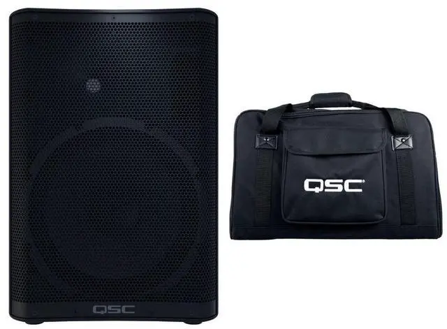 Main image of QSC CP12 Two-Way 12" 1000W Compact Powered Loudspeaker with DSP Bundle with QSC Tote for the CP12 Compact Powered Loudspeaker