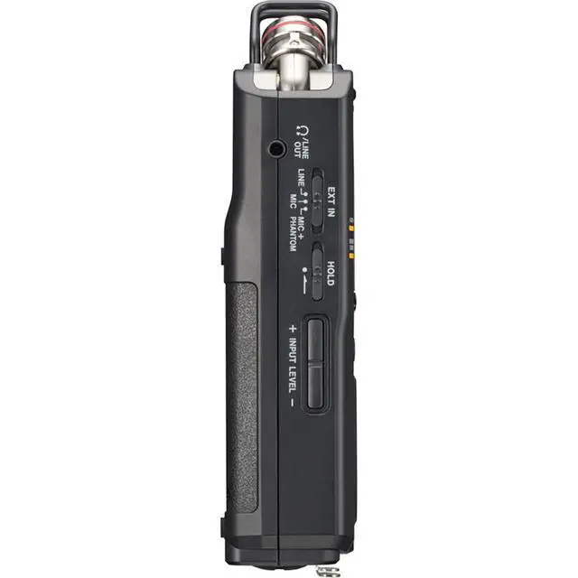 Alt view image 3 of 14 - TASCAM DR-40XP 4-Channel 32-Bit-Float Portable Field Recorder with USB-C Interface and Adjustable Mics