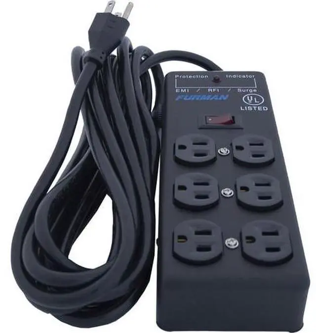 Alt view image 7 of 7 - Behringer S32 Digital I/O Stage Box Bundle with Kellards XLR-P20T Pro 20 ft XLR Microphone Cable (Pack of 4), Furman SS6B 6 Plug Surge Protector FUSS6B