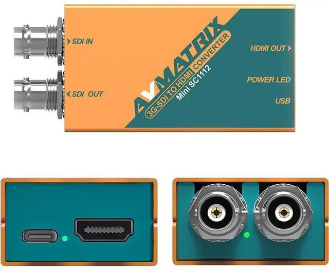 Main image of AVMATRIX Mini SC1112 3G-SDI to HDMI Pocket-Size Broadcast Converter
