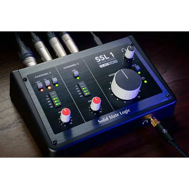 Alt view image 4 of 6 - Solid State Logic SSL 1 2x2 USB-C Audio Interface