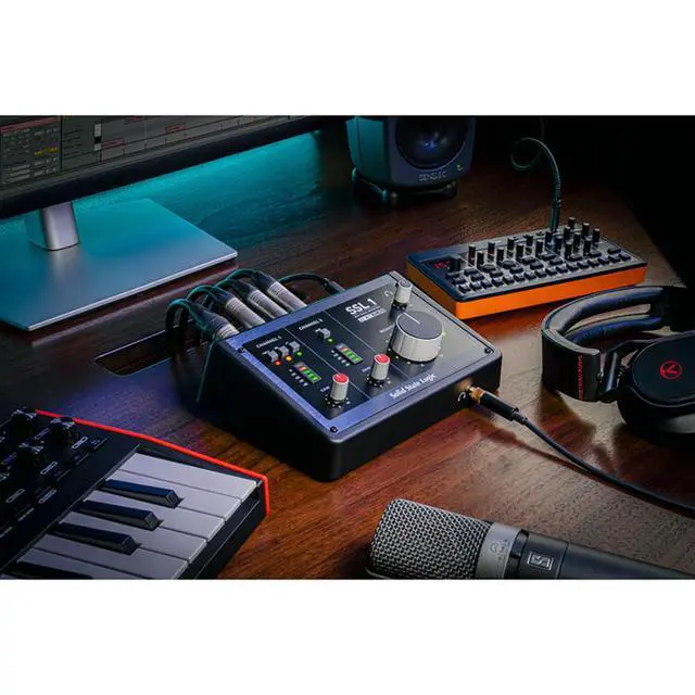 Alt view image 5 of 6 - Solid State Logic SSL 1 2x2 USB-C Audio Interface