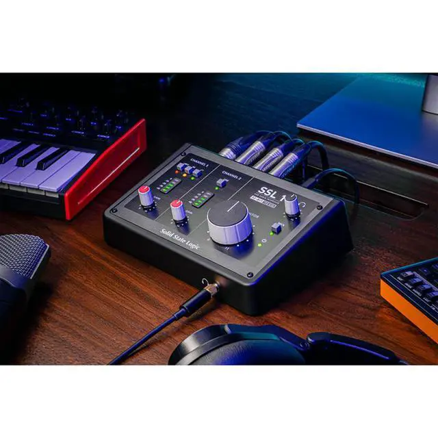 Alt view image 6 of 6 - Solid State Logic SSL 1 2x2 USB-C Audio Interface