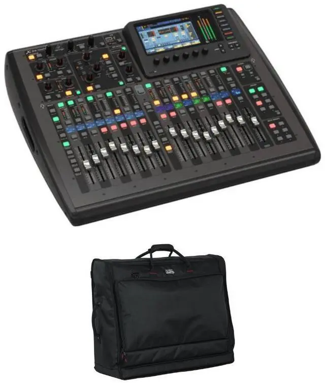Main image of Behringer X32 COMPACT 16 x 8 Digital Mixing Console Bundle with Gator G-MIXERBAG-2621 - Padded Carry Bag for Large Format Mixers (26 x 21 x 8.5")