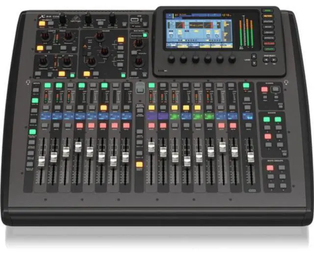 Alt view image 4 of 7 - Behringer X32 COMPACT 16 x 8 Digital Mixing Console Bundle with Gator G-MIXERBAG-2621 - Padded Carry Bag for Large Format Mixers (26 x 21 x 8.5")