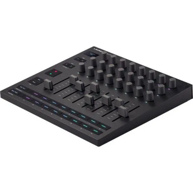 Alt view image 3 of 7 - Novation Launch Control XL 3 Control Surface for DAWs Bundle with Kellards MID-P10T Pro MIDI to MIDI Cable 10 Feet, Polsen HPC-A30 Closed-Back Studio Monitor Headphones