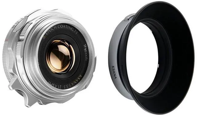 Main image of Thypoch Ksana 21mm f/3.5 with Lens Hood (Leica M, Silver)