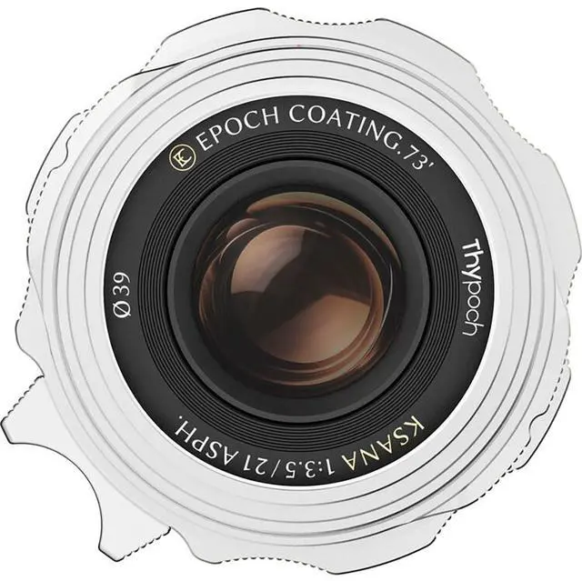 Alt view image 5 of 7 - Thypoch Ksana 21mm f/3.5 with Lens Hood (Leica M, Silver)