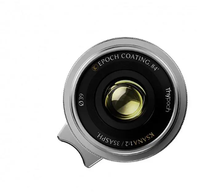 Alt view image 2 of 3 - Thypoch Ksana 35mm f/2 ASPH. Full-frame Photo Lens_with Lens Hood (Leica M, Silver Chrome)