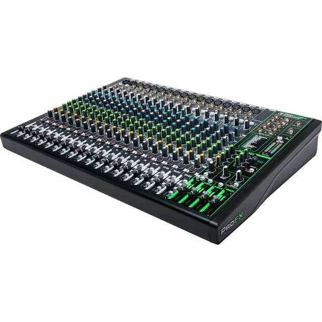 Alt view image 5 of 7 - Mackie ProFX22v3 22-Channel Sound Reinforcement Mixer with Built-In FX Bundle with Mackie Carry Bag for the ProFX22v3 22-Channel Sound Reinforcement Mixer