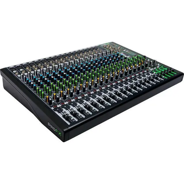 Alt view image 2 of 7 - Mackie ProFX22v3 22-Channel Sound Reinforcement Mixer with Built-In FX Bundle with Mackie Carry Bag for the ProFX22v3 22-Channel Sound Reinforcement Mixer