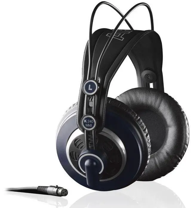 Alt view image 6 of 7 - AKG Pro Audio C414 XLII Vocal Condenser Microphone, Multipattern Bundle with AKG K240 MKII Professional Semi-Open Stereo Headphones, Auray TT-ISO Isolating Desktop Microphone Stand