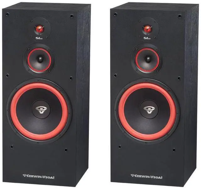 Main image of Cerwin-Vega SL-12 12" 3-Way Floor Tower Speaker Pack of 2