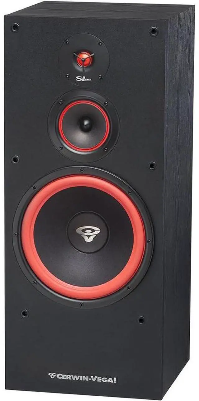 Alt view image 2 of 6 - Cerwin-Vega SL-12 12" 3-Way Floor Tower Speaker Pack of 2