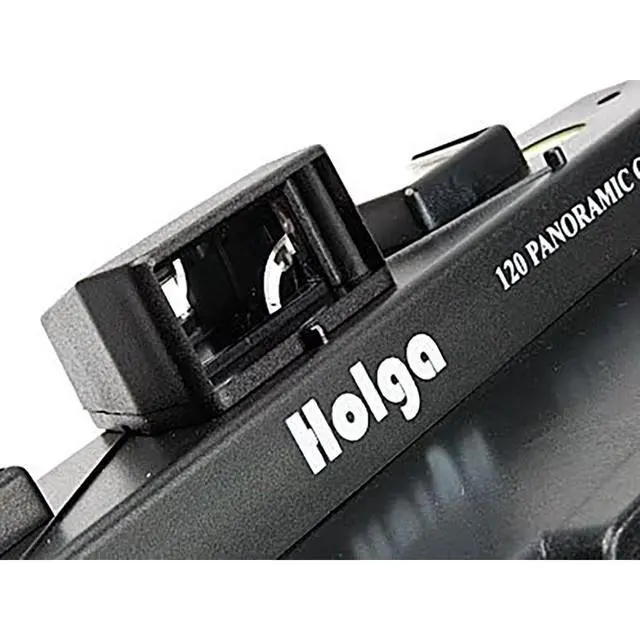 Alt view image 5 of 7 - HOLGA Holga 120 Pan Panoramic Medium Format Film Camera 90mm Optical Lens, Panoramic Viewfinder, Bubble Level Indicator, Dual Hot Shoes, 120 Film Format
