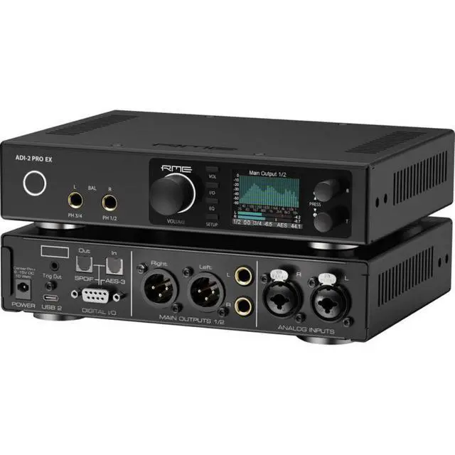 Alt view image 3 of 6 - RME High-End AD/DA Converter USB Interface and Headphone Amplifier