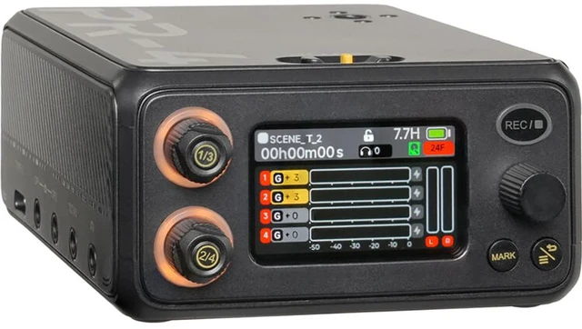 Main image of Deity Microphones PR-4 Portable 4-Input / 6-Track 32-Bit Float Field Recorder