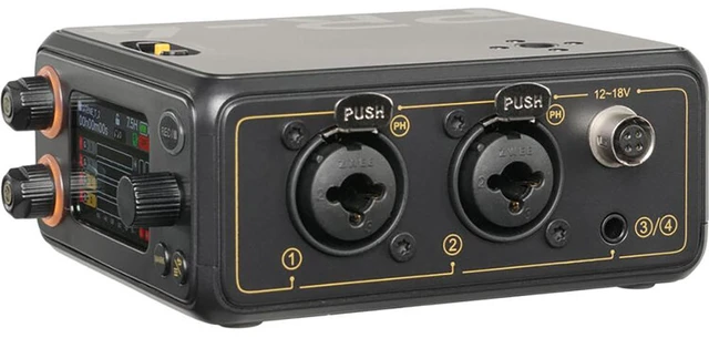 Alt view image 4 of 7 - Deity Microphones PR-4 Portable 4-Input / 6-Track 32-Bit Float Field Recorder