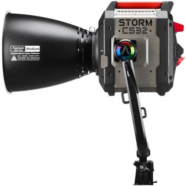 Alt view image 4 of 7 - Aputure STORM CS32 Tunable Color LED Monolight (Flight Case Kit)