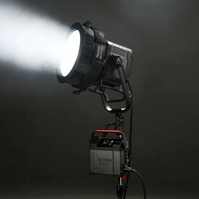 Alt view image 6 of 7 - Aputure STORM CS32 Tunable Color LED Monolight (Flight Case Kit)
