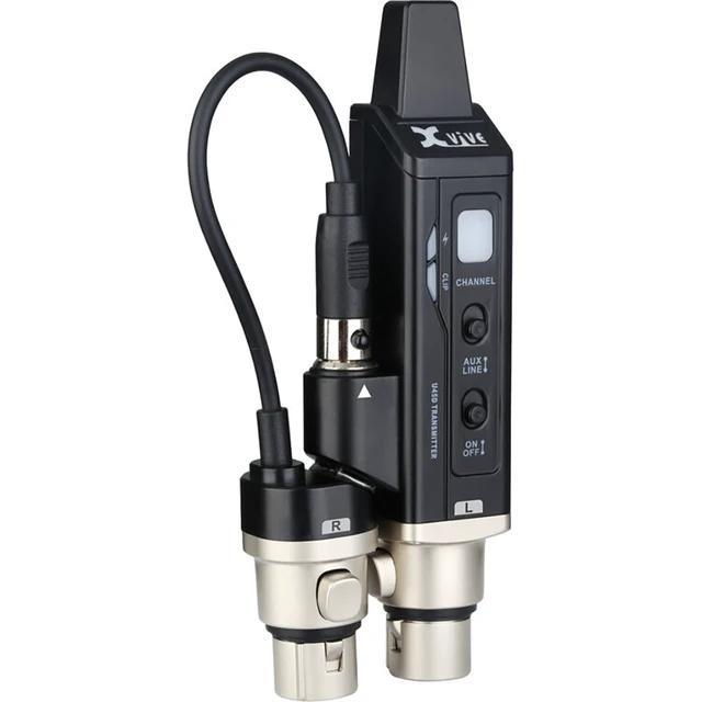 Alt view image 3 of 7 - Xvive Audio U45D Wireless Stereo In-Ear Monitor System