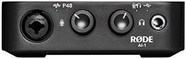 Alt view image 2 of 7 - Rode Microphones AI-1 Studio-Quality USB Audio Interface