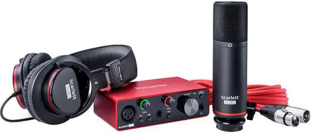 Alt view image 2 of 6 - Focusrite Scarlett Solo Studio 3rd Gen 2x2 USB Audio Interface w/Software Suite