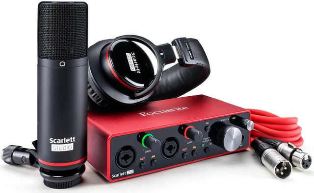 Alt view image 17 of 20 - Focusrite Scarlett 2i2 Studio 3rd Generation Recording Bundle
