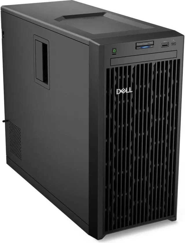 Main image of PowerEdge T150 Server G6505T 3.5GHz 4M Cache 2C/4T 8GB UDIMM 200MT/s ECC 1TB 7.2K RPM SATA No OS New