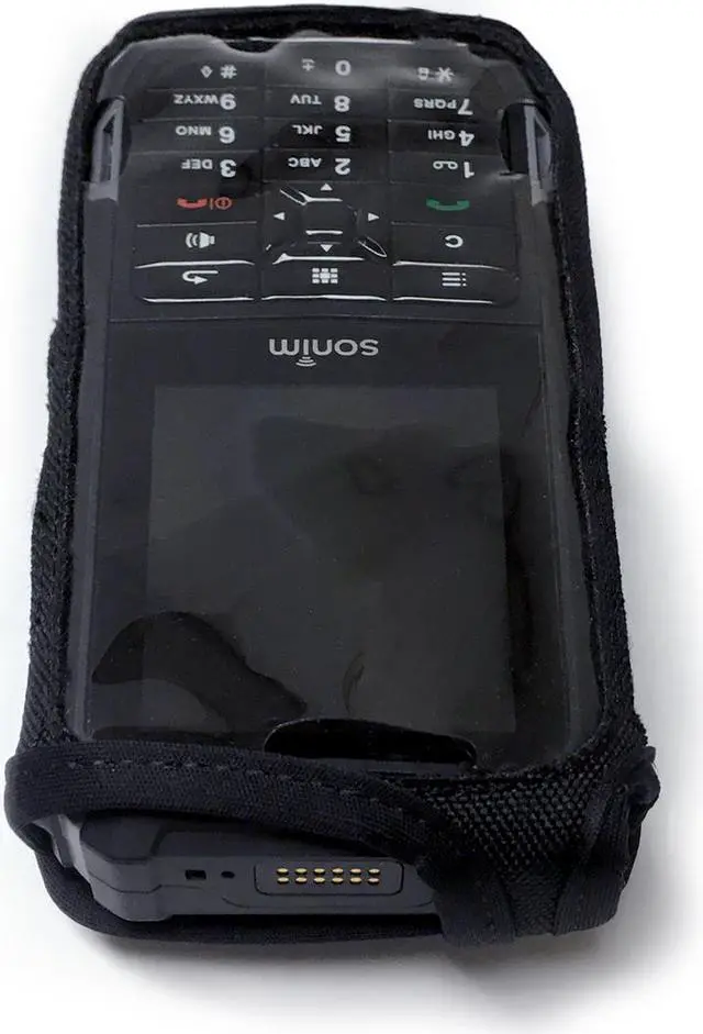 Alt view image 5 of 7 - Sonim XP5s Case, Wireless ProTECH Ballistic Nylon Case with Heavy Duty Quad Lock Swivel Belt Clip, for Sonim XP5S Phone XP5800