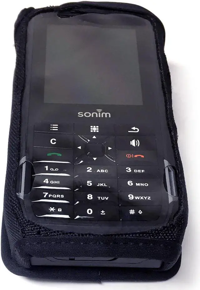 Alt view image 4 of 7 - Sonim XP5s Case, Wireless ProTECH Ballistic Nylon Case with Heavy Duty Quad Lock Swivel Belt Clip, for Sonim XP5S Phone XP5800