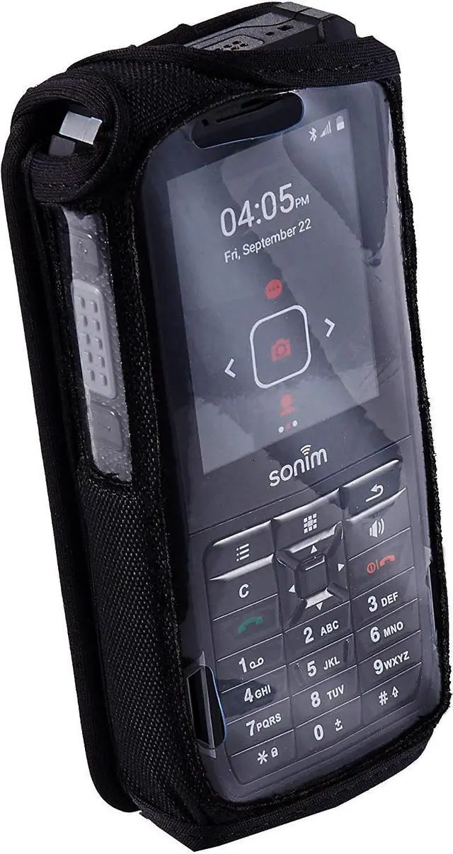 Main image of Sonim XP5s Case, Wireless ProTECH Ballistic Nylon Case with Heavy Duty Quad Lock Swivel Belt Clip, for Sonim XP5S Phone XP5800