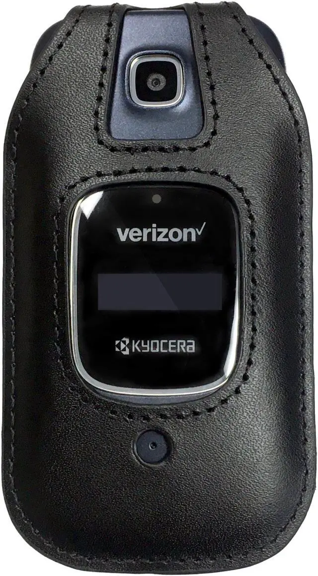 Main image of Kyocera Cadence Case, Heavy-Duty leather Case Swivel Belt Clip for Kyocera Cadence phone S2720 by Wireless ProTECH