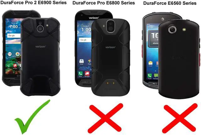 Alt view image 7 of 7 - DuraForce PRO 2 Case Flex Skin Slim Line TPU Material Case for Kyocera DuraForce PRO 2 E6900 Series phone models E6910 E6920 by Wireless ProTECH