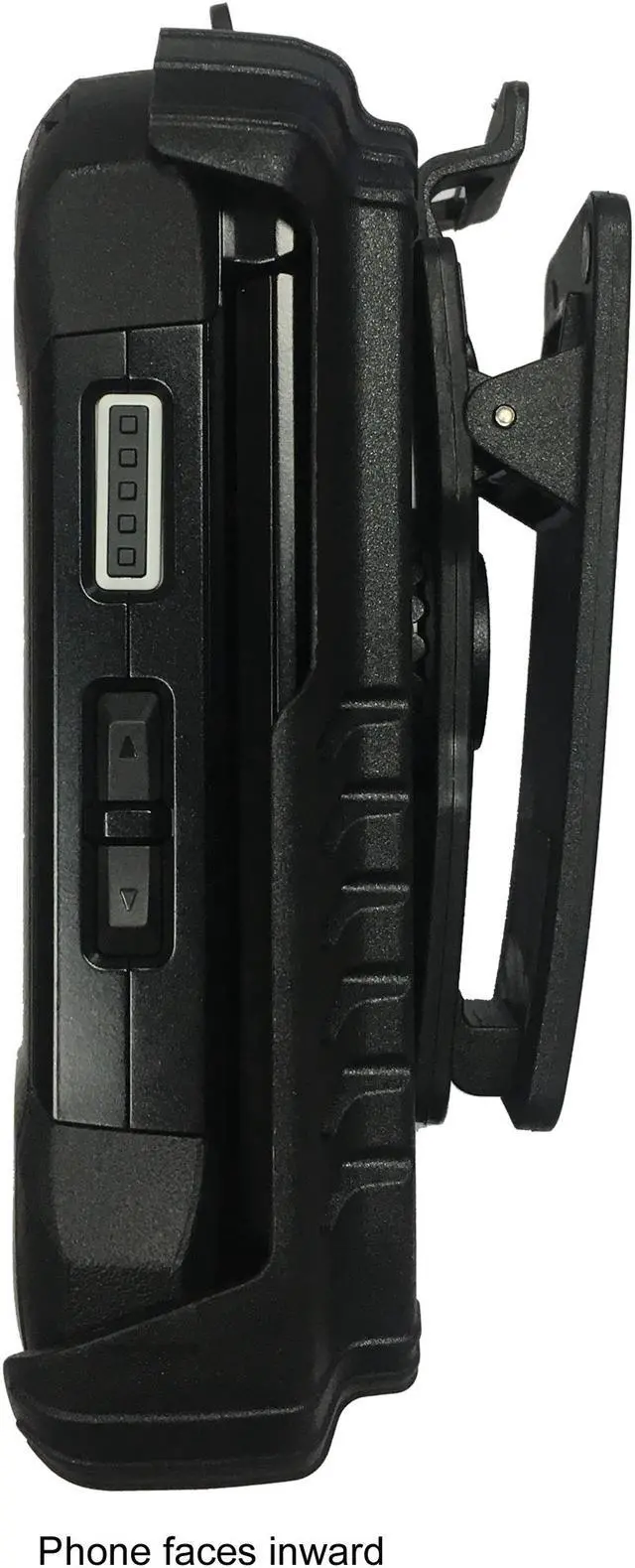 Alt view image 5 of 7 - DuraXV Extreme Holster Case, E4810 TRU Flex Holster with Swivel Belt Clip, Case for Kyocera DuraXV Extreme E4810 by Wireless ProTech