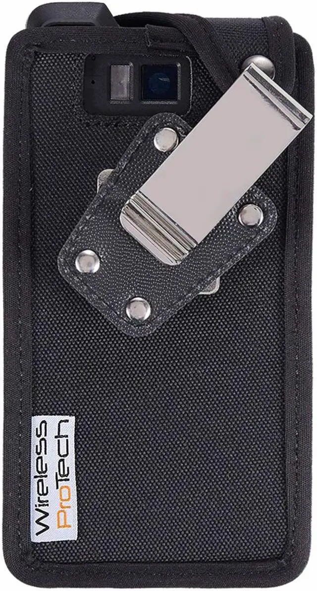 Alt view image 6 of 7 - Sonim XP8 Case, Wireless ProTECH Ballistic Nylon Case with Heavy Duty Quad Lock Swivel Belt Clip, for Sonim XP8 Phone XP8800