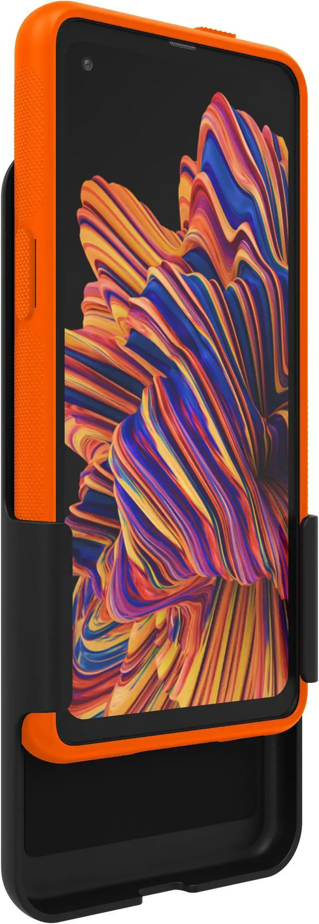 Alt view image 5 of 7 - Wireless ProTech Flex Skin Case and Belt Clip Holster Combo for Samsung Galaxy XCover Pro SM-G715