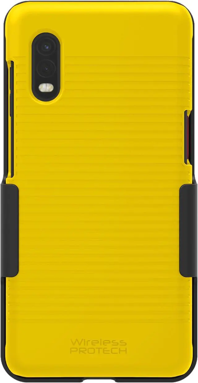 Alt view image 5 of 6 - Wireless ProTech Slim Protective Hard Shell Case and Holster Combo for Samsung Galaxy XCover Pro SM-G715