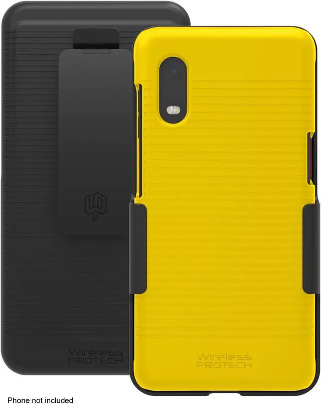 Alt view image 6 of 6 - Wireless ProTech Slim Protective Hard Shell Case and Holster Combo for Samsung Galaxy XCover Pro SM-G715