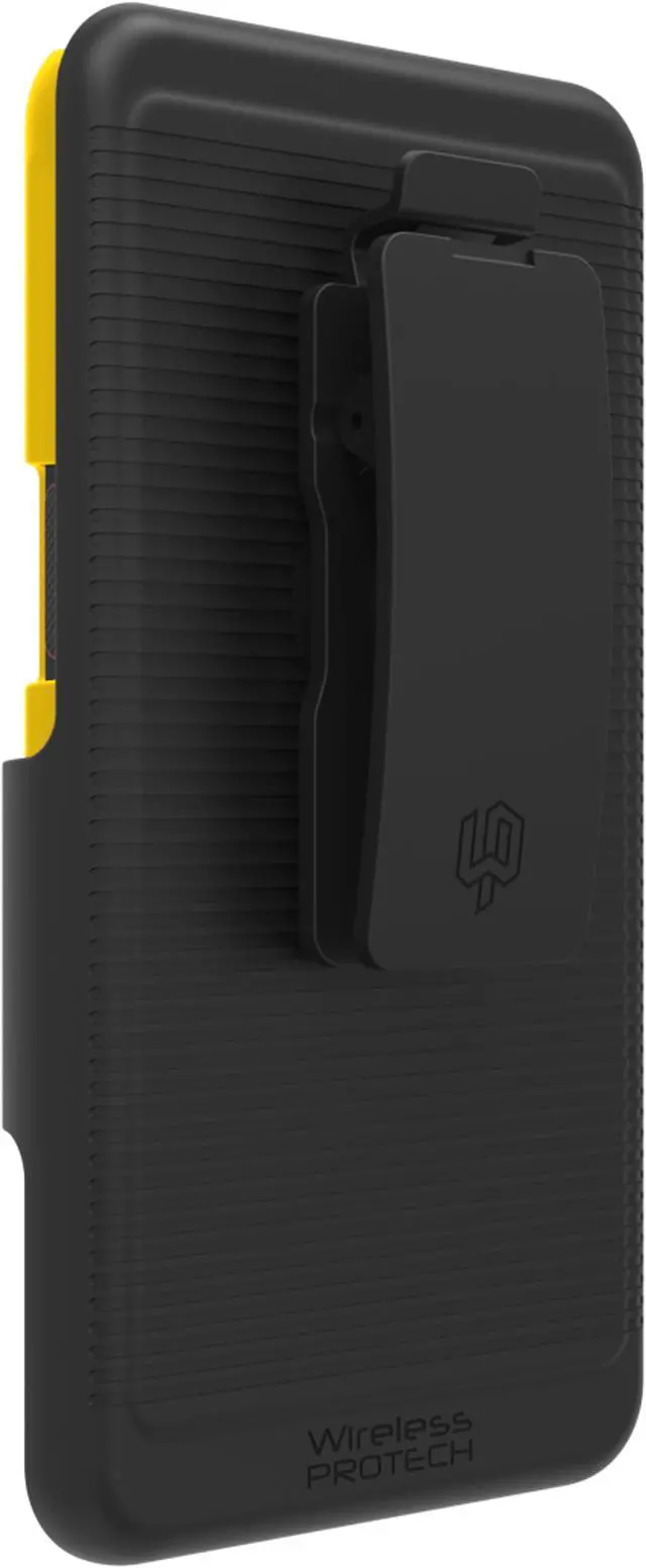 Alt view image 3 of 6 - Wireless ProTech Slim Protective Hard Shell Case and Holster Combo for Samsung Galaxy XCover Pro SM-G715