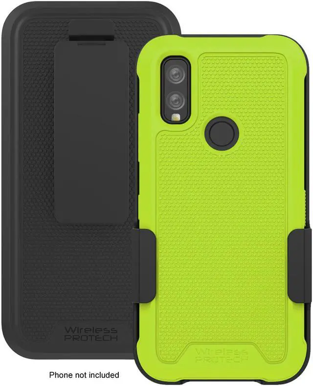 Main image of Kyocera DuraSport 5G C6930 Case and Holster Combo. Heavy Duty Rotating Belt Clip Holster and Rugged Flexible TPU Case Combo
