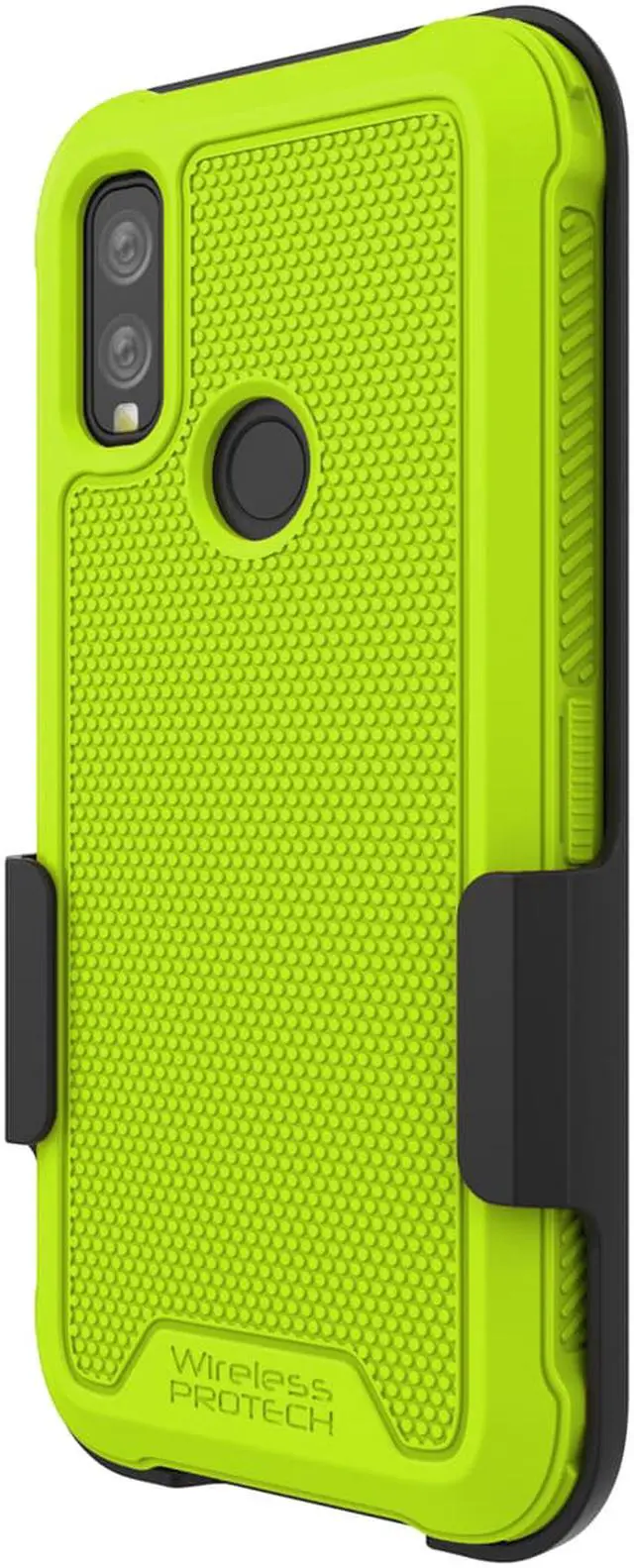 Alt view image 4 of 7 - Kyocera DuraSport 5G C6930 Case and Holster Combo. Heavy Duty Rotating Belt Clip Holster and Rugged Flexible TPU Case Combo