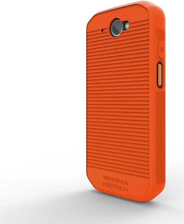 Alt view image 2 of 7 - CAT S48C Case Flex Skin TPU Slim Line Drop Protection Case for Caterpillar CAT S48C phone by Wireless ProTECH