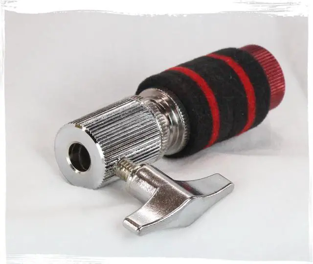 Alt view image 5 of 7 - GRIFFIN Hi-Hat Clutch Mount Deluxe Version | Alloy Metal Speed Threads | Universal Holder to Fit Most Hi-Hat Cymbals,  Rods & Hihat Stands | Red locking Nut