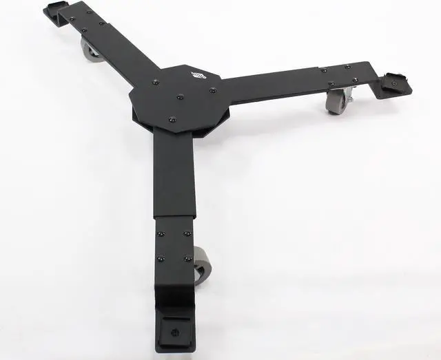 Alt view image 2 of 7 - Piano Truck Dolly by GRIFFIN | Spider Mobileer Cart for Concert Baby Grand Pianos | 3 Large Wheel Moving Dollie Stage Stand with Adjustable Legs | Adjustable Universal Sturdy Placement Mount Holder