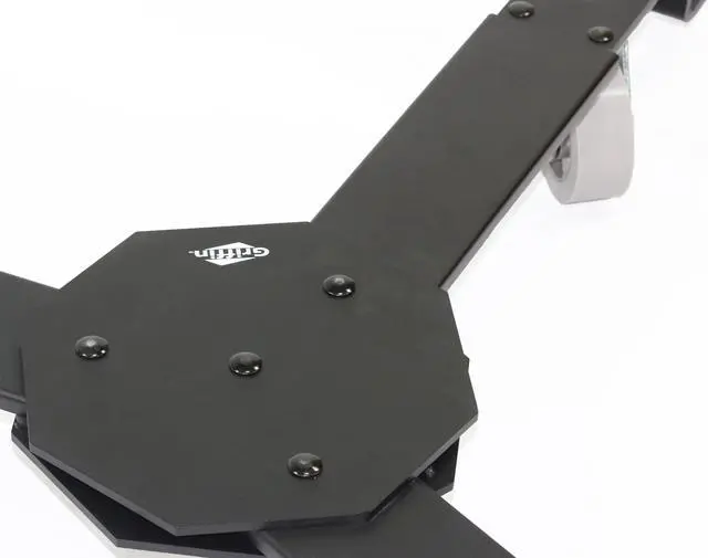 Alt view image 3 of 7 - Piano Truck Dolly by GRIFFIN | Spider Mobileer Cart for Concert Baby Grand Pianos | 3 Large Wheel Moving Dollie Stage Stand with Adjustable Legs | Adjustable Universal Sturdy Placement Mount Holder