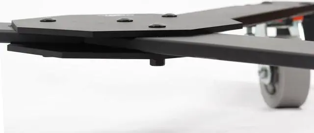 Alt view image 5 of 7 - Piano Truck Dolly by GRIFFIN | Spider Mobileer Cart for Concert Baby Grand Pianos | 3 Large Wheel Moving Dollie Stage Stand with Adjustable Legs | Adjustable Universal Sturdy Placement Mount Holder