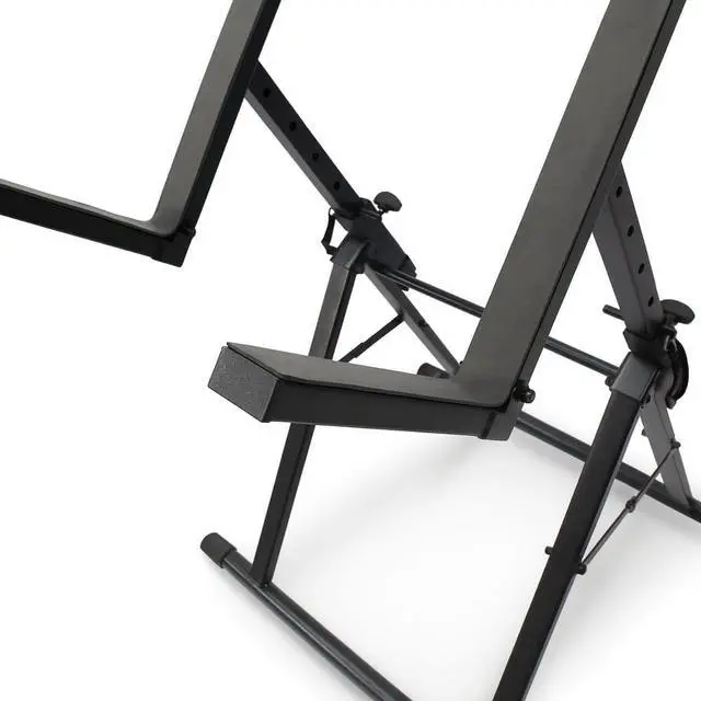Alt view image 7 of 7 - GRIFFIN Guitar Amplifier Stand (Stage-FramePRO Series)  Low Profile Audio Amp Tilt Back Adjustment  Combo PA Speaker Karaoke Monitor Holder  Speaker Cabinet Studio Equipment Platform Riser